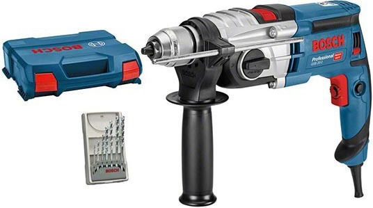 Bosch GSB 20-2 Professional Κρουστικό Δράπανο 850W με Θήκη και με Σετ 7 Μύτες - Image 6