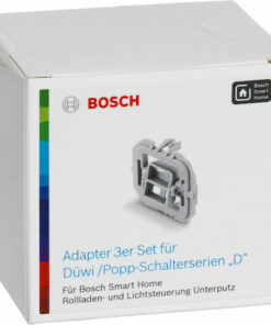 Bosch D Βάση Στήριξης Διακόπτη Smart Home Adapter 3τμχ σε Λευκό Χρώμα 8750000448