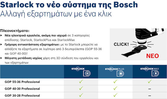 Bosch GOP 55-36 Professional Παλινδρομικό Πολυεργαλείο 550W με Ρύθμιση Ταχύτητας - Image 10