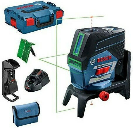 Bosch Αυτορυθμιζόμενο Γραμμικό Αλφάδι Laser Πράσινης Δέσμης 12V με Εύρος Εργασίας 20m - Image 4