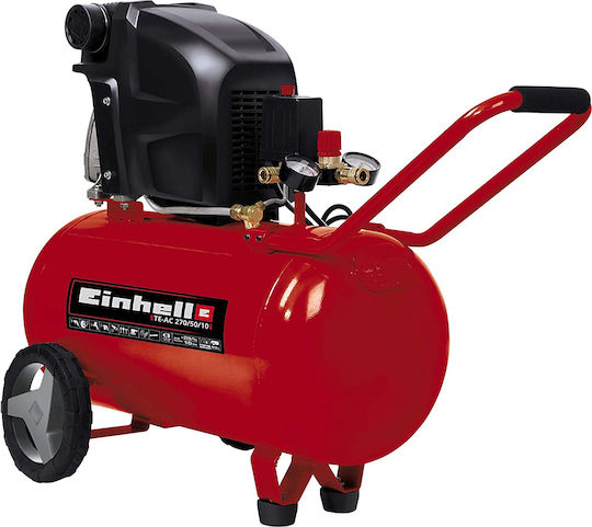 Einhell TC-AC 420/50/10 V Μονοφασικό Κομπρεσέρ Αέρος 97dB με Ισχύ 3hp και Αεροφυλάκιο 50lt - Image 2