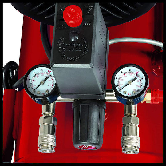 Einhell TC-AC 420/50/10 V Μονοφασικό Κομπρεσέρ Αέρος 97dB με Ισχύ 3hp και Αεροφυλάκιο 50lt - Image 5
