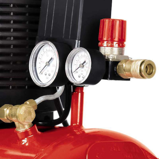 Einhell TE-AC 230/24 Κομπρεσέρ Αέρος 94dB με Ισχύ 2hp και Αεροφυλάκιο 24lt - Image 2