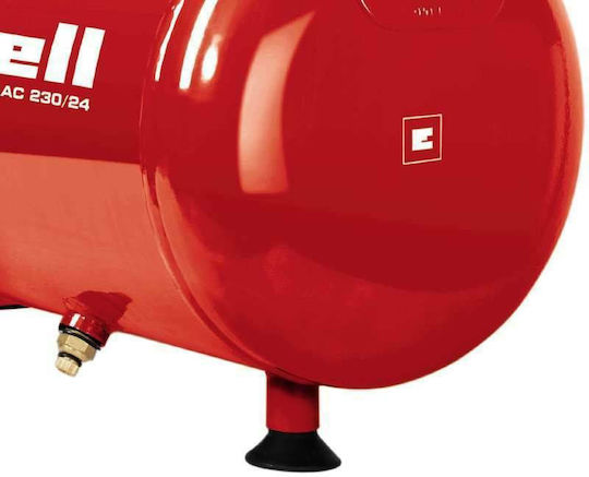 Einhell TE-AC 230/24 Κομπρεσέρ Αέρος 94dB με Ισχύ 2hp και Αεροφυλάκιο 24lt - Image 5
