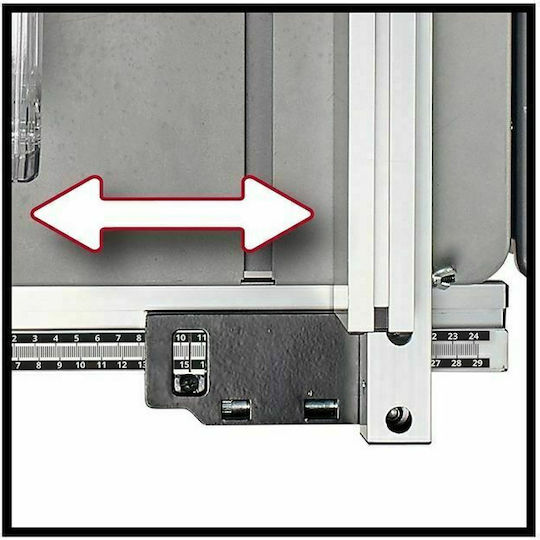 Einhell TC-TS 2025/2 U Δισκοπρίονο Πάγκου με Ισχύ 2000W, Οδηγό Laser, Δίσκο Κοπής Διαμέτρου 250mm & Ταχύτητα Κοπής 5000rpm - Image 9
