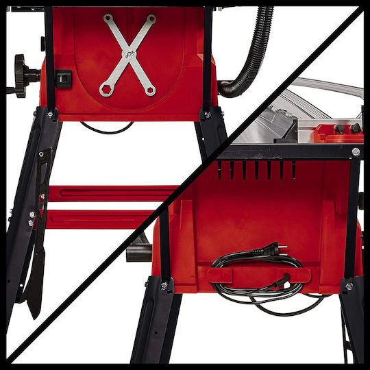 Einhell TC-TS 2025/2 U Δισκοπρίονο Πάγκου με Ισχύ 2000W, Οδηγό Laser, Δίσκο Κοπής Διαμέτρου 250mm & Ταχύτητα Κοπής 5000rpm - Image 10