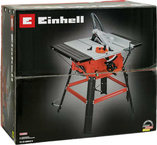 Einhell TC-TS 2025/2 U Δισκοπρίονο Πάγκου με Ισχύ 2000W, Οδηγό Laser, Δίσκο Κοπής Διαμέτρου 250mm & Ταχύτητα Κοπής 5000rpm - Image 3