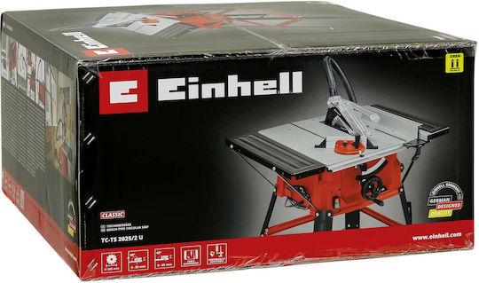 Einhell TC-TS 2025/2 U Δισκοπρίονο Πάγκου με Ισχύ 2000W, Οδηγό Laser, Δίσκο Κοπής Διαμέτρου 250mm & Ταχύτητα Κοπής 5000rpm - Image 7