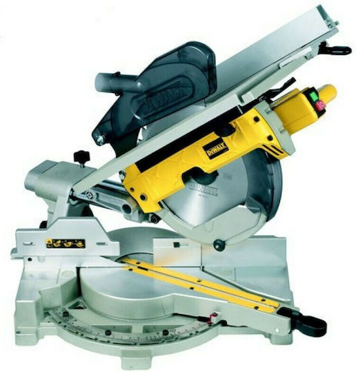 Dewalt D27112 Φαλτσοπρίονο Ρεύματος Δύο Εργασιών Συρόμενο με Ισχύ 1600W, Δίσκο Κοπής Διαμέτρου 305mm & Ταχύτητα Κοπής 3650rpm - Image 3