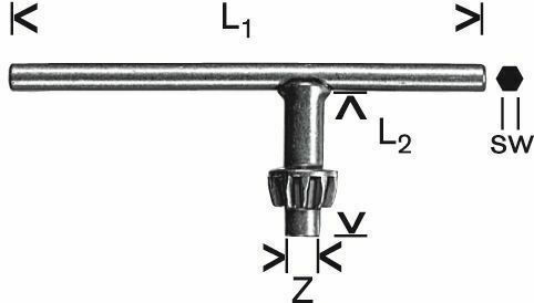Bosch 1607950045 Κλειδί Τσοκ - Image 5
