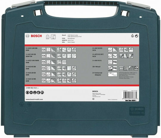 Bosch i-BOXX Pro Σετ Κοπτικών Πολυεργαλείου 2608662013 34τμχ - Image 4