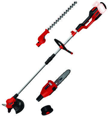 Einhell GE-LM 36/4in1 Li-Solo Πολυμηχάνημα Κήπου Μπαταρίας με Κονταροπρίονο, Χλοοκοπτικό και Μπορντουροψάλιδο - Image 2