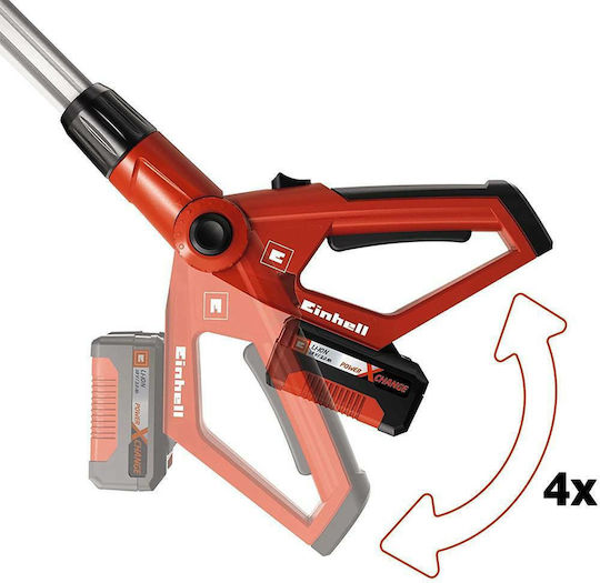 Einhell GE-HC 18 Li T- Solo Πολυμηχάνημα Κήπου Μπαταρίας με Κονταροπρίονο και Μπορντουροψάλιδο - Image 6