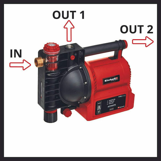 Einhell GE-AW 1042 FS Μονοβάθμιο Μονοφασικό Πιεστικό Συγκρότημα Νερού Χωρίς Δοχείο 1050W - Image 8