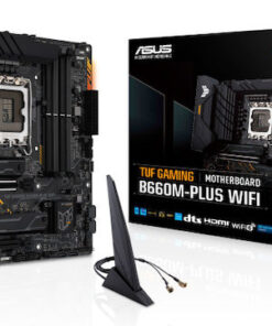 Asus TUF Gaming B660M-PLUS WIFI Motherboard Micro ATX με Intel 1700 Socket 90MB1AZ0-M0EAY0