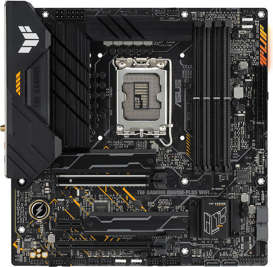 Asus TUF Gaming B660M-PLUS WIFI Motherboard Micro ATX με Intel 1700 Socket 90MB1AZ0-M0EAY0 - Image 4