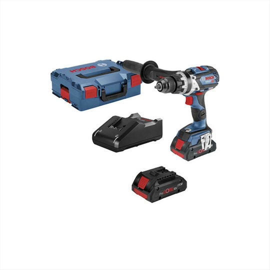 Bosch GSB 18V-110 C Κρουστικό Δραπανοκατσάβιδο Μπαταρίας 18V 2x4Ah 06019G030B - Image 3