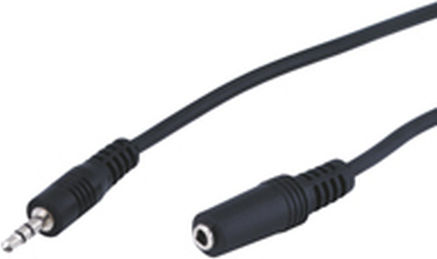Goobay Καλώδιο 3.5mm male - 3.5mm female Μαύρο 5m (50090) - Image 3