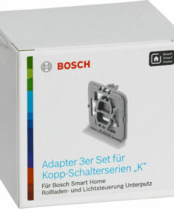 Alternative view of Bosch Βάση Στήριξης Διακόπτη Smart Home Adapter 3τμχ σε Λευκό Χρώμα 8750000414