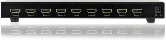 Digitus DS-43302 FHD 1 είσοδος/8 έξοδοι HDMI Splitter - Image 6