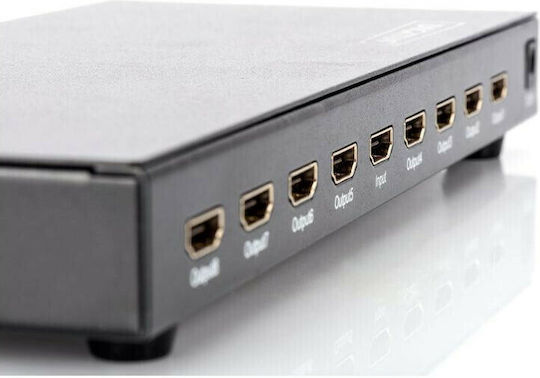 Digitus DS-43302 FHD 1 είσοδος/8 έξοδοι HDMI Splitter - Image 4