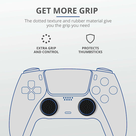 Trust GXT 266 Thumb Grips για PS5 σε Πολύχρωμο χρώμα - Image 4