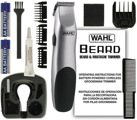 Wahl Professional GroomsMan 9906-2017 Επαναφορτιζόμενη Κουρευτική Μηχανή Ασημί - Image 7