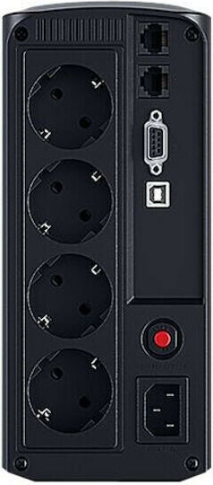 CyberPower VP1000ELCD UPS Line-Interactive 1000VA 550W με 4 Schuko Πρίζες - Image 3