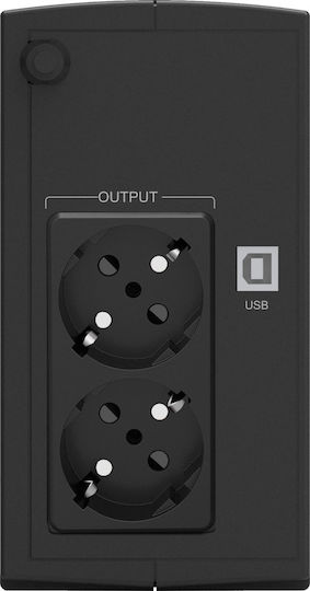 Powerwalker Basic VI 1000 SB UPS Line-Interactive 1000VA 600W με 2 Schuko Πρίζες - Image 5