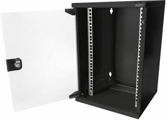 Digitus Επιτοίχια Καμπίνα Rack 9U 31.2x30x46.4cm Μαύρο DN-10-09U-B - Image 4