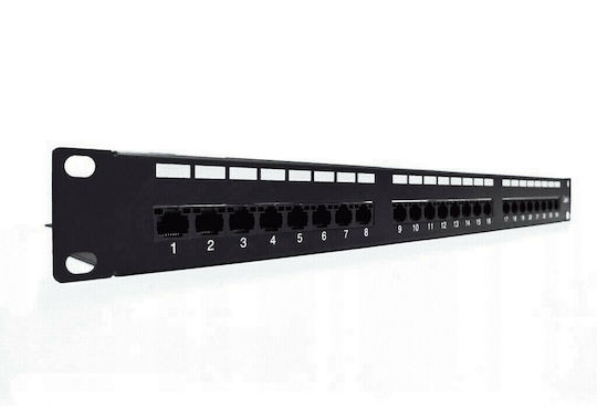 Digitus Patch Panel Shielded για Rack 1U 19" 24 Θυρών cat6 Γκρι DN-91624S - Image 10