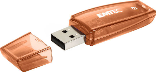 Emtec C410 Color Mix 8GB USB 2.0 Stick Μαύρο - Image 4