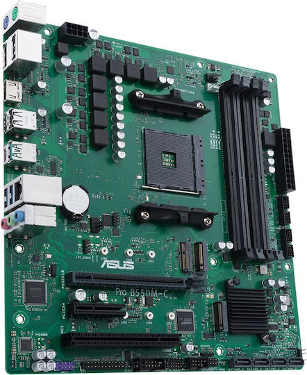 Asus Pro B550M-C/CSM Motherboard Micro ATX με AMD AM4 Socket 90MB15Q0-M0EAYC - Image 4