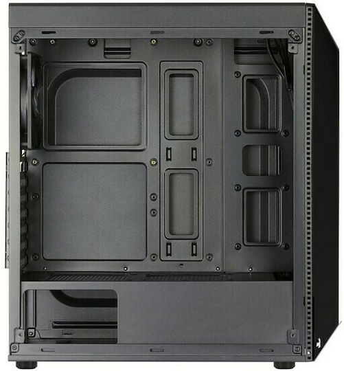 Aerocool Shard Gaming Midi Tower Κουτί Υπολογιστή με Πλαϊνό Παράθυρο Μαύρο - Image 5