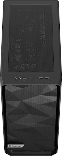 Fractal Design Meshify 2 Compact Dark Tempered Glass Gaming Midi Tower Κουτί Υπολογιστή με Πλαϊνό Παράθυρο Μαύρο - Image 7