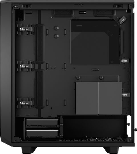 Fractal Design Meshify 2 Compact Dark Tempered Glass Gaming Midi Tower Κουτί Υπολογιστή με Πλαϊνό Παράθυρο Μαύρο - Image 5