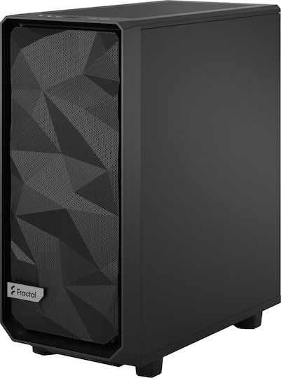 Fractal Design Meshify 2 Compact Dark Tempered Glass Gaming Midi Tower Κουτί Υπολογιστή με Πλαϊνό Παράθυρο Μαύρο - Image 11