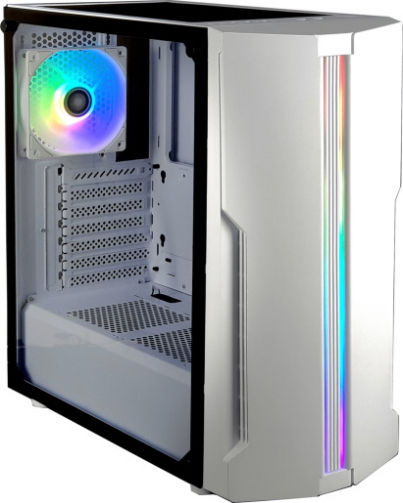 Xilence XG512.RGB Gaming Midi Tower Κουτί Υπολογιστή με Πλαϊνό Παράθυρο Λευκό - Image 4