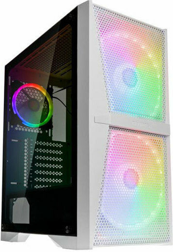 Raijintek Silenos MS Pro Gaming Midi Tower Κουτί Υπολογιστή με Πλαϊνό Παράθυρο Λευκό - Image 4
