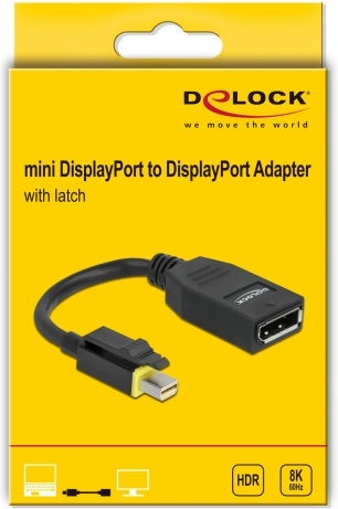 DeLock Μετατροπέας mini DisplayPort male σε DisplayPort female 1τμχ 65978 - Image 4