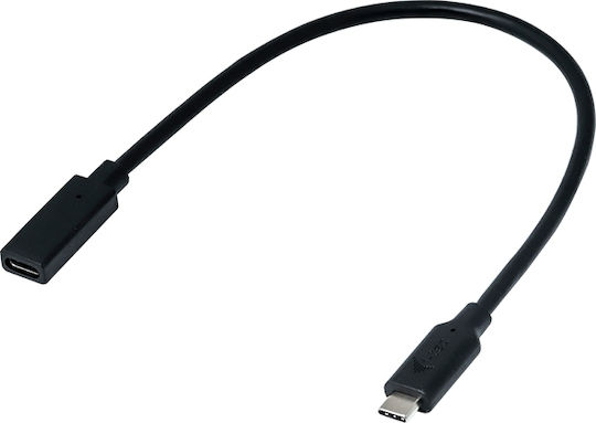 i-tec USB 3.0 Cable USB-C male - USB-C female 60W Μαύρο 0.3m (C31EXTENDCBL) - Image 4