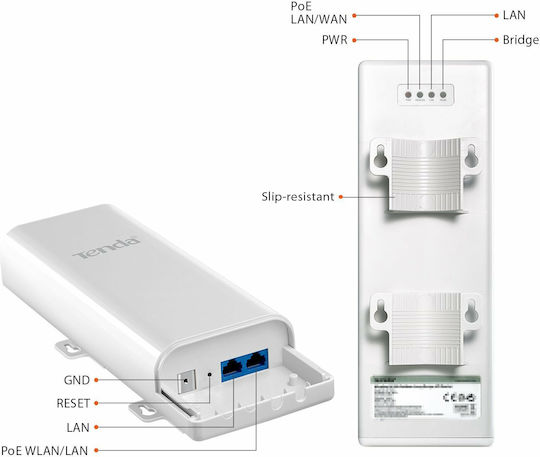 Tenda O3 Εξωτερική Κεραία WiFi Sectorial 12dBi με σύνδεση Ethernet - Image 6