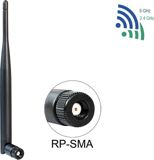 DeLock 88393 Εσωτερική Κεραία WiFi Πανκατευθυντική 5dBi με σύνδεση SMA - Image 5