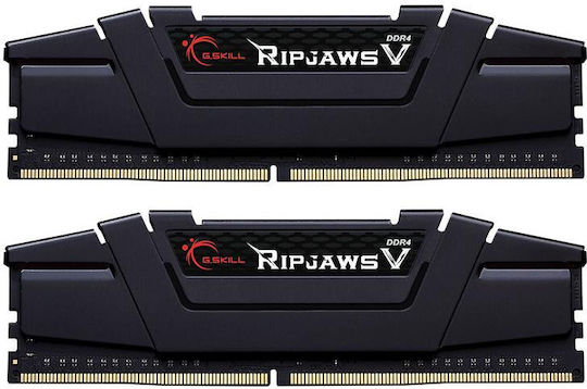 G.Skill Ripjaws V DDR4 64GB RAM με 2x32GB Modules και Ταχύτητα 2666 για Desktop F4-2666C19D-64GVK