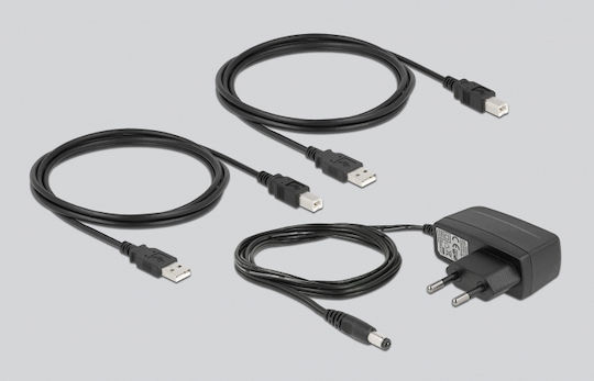 DeLock USB 2.0 Διακόπτης 2 PC προς 2 συσκευές - Image 2