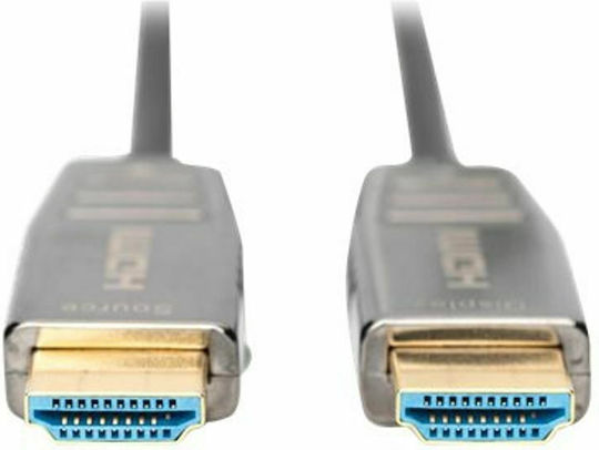 Digitus HDMI 2.1 Cable HDMI male - HDMI male 30m Μαύρο AK-330126-300-S - Image 2