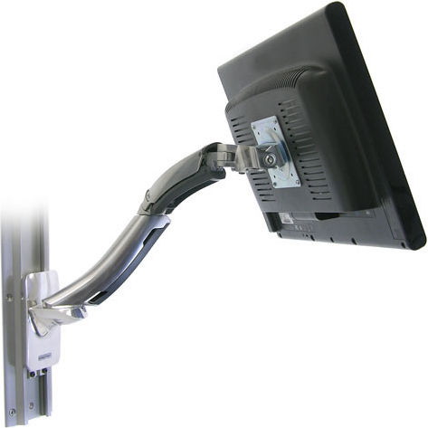 Ergotron MX Επιτοίχια Βάση Οθόνης έως 42" με Βραχίονα Ασημί - Image 7