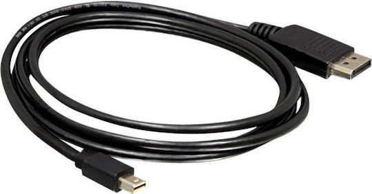 DeLock DisplayPort Cable DisplayPort male - mini DisplayPort male 1.8m (82438) - Image 3