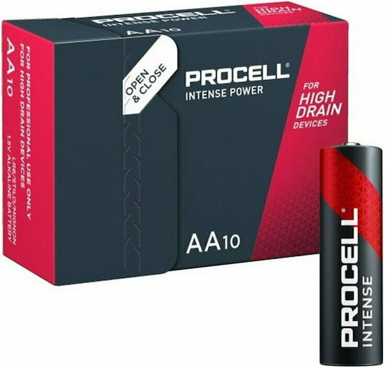 Procell Intense Power MX1500 Αλκαλικές Μπαταρίες AA 1.5V 10τμχ DUR.PROMXLR06 - Image 3
