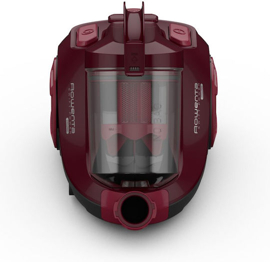 Rowenta Compact Power Cyclonic Ηλεκτρική Σκούπα 750W με Κάδο 1.2lt Κόκκινη - Image 5